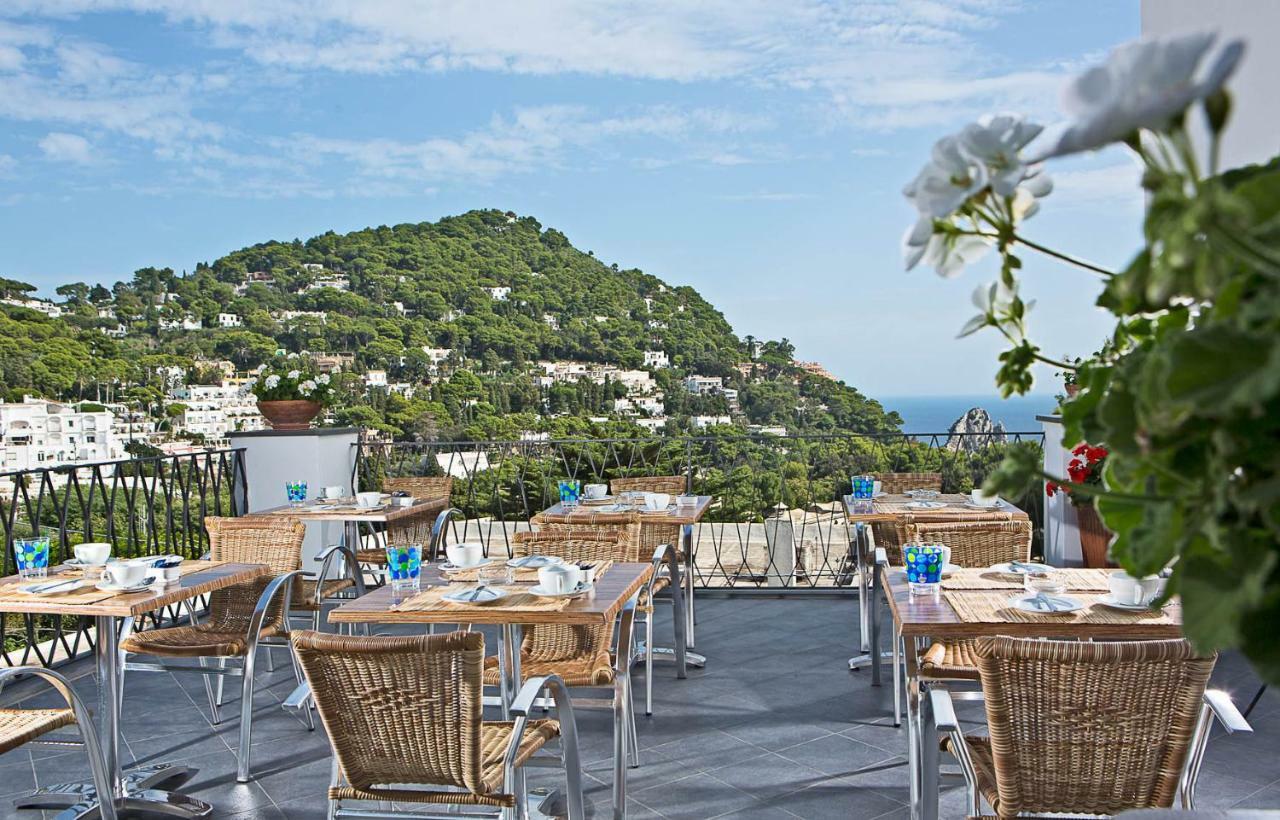 Hotel La Tosca Capri Esterno foto