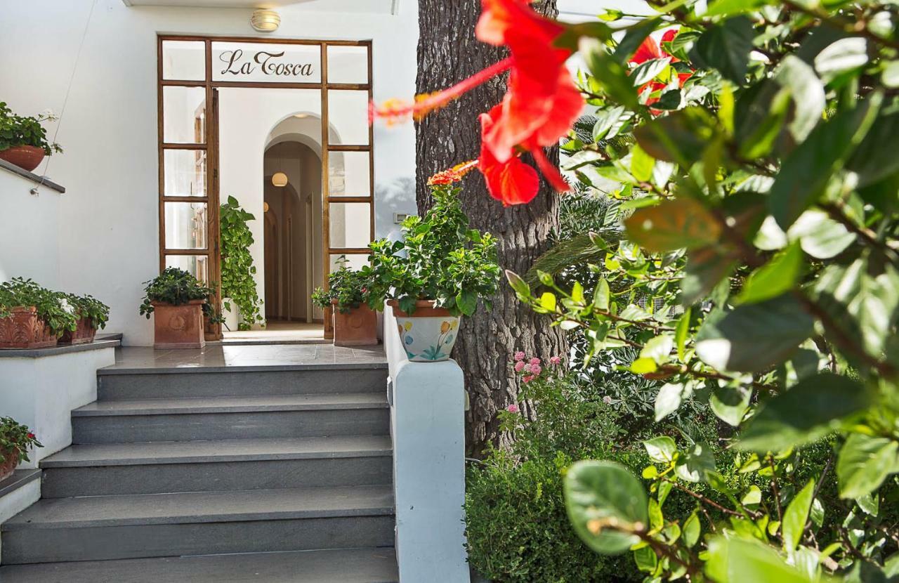 Hotel La Tosca Capri Esterno foto